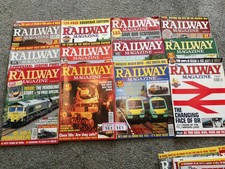 Railway magazine - 12 copies