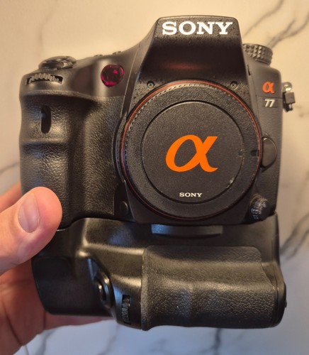 Sony alpha slt a77v 3mp - sony, 24.3mp