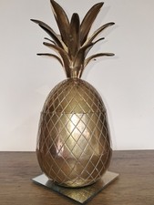 Retro Vintage Brass Pineapple