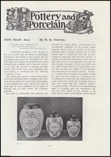 DELFT SNUFF JARS : POTTERY AND