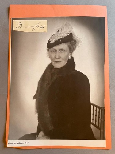 Nancy astor second female - astor,,