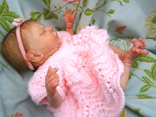 Reborn prem baby girl 14"