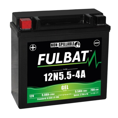 Gel battery 12n5 fulbat - battery, [fulbat]