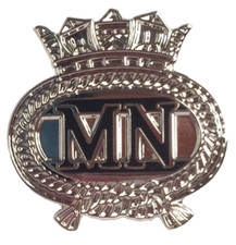 Merchant Navy Metal and Enamel