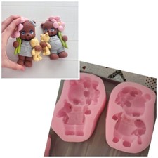 Resin Moulds Silicone Casting Moulds Bears Mold plaster