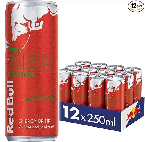 Red bull energy drink - red,