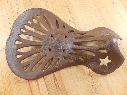 Cast iron saddle bar stool - bar,