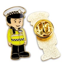 Traffic Cop Police Male Pin