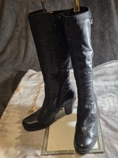 Rieker Leather Knee-High Boots
