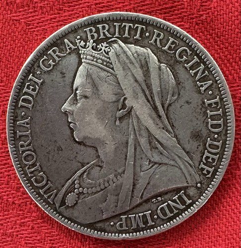 Victoria silver crown dated - victoria,