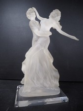 Large Frosted Lucite Ballroom