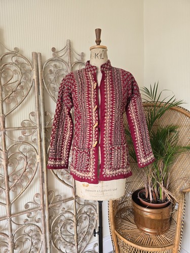 Vintage indian print - vintage, quilted