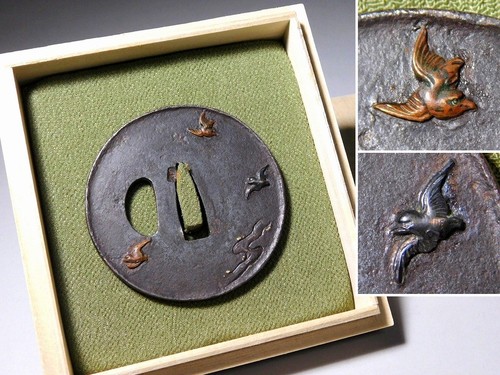 Plovers design fine inlaid - design, 鍔