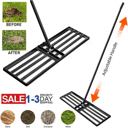 Garden lawn levelling rake - lawn,