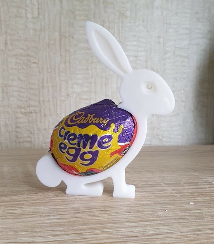 Printed easter egg cream - easter,