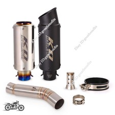Slip On Exhaust Tips Muffler Mid Pipe For Honda CBR500 CB500X CB500F 2013-2016