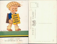 Vera Paterson Why Don't You Write Sandwich Board Valentines 3184