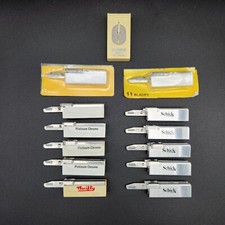 Lot of 13 VTG Chromium Razor