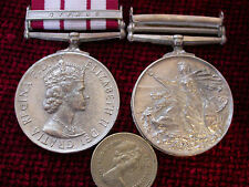 Replica Copy Naval General Service Medal Cyprus Bar  full size