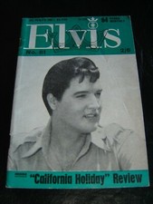 ELVIS PRESLEY MONTHLY MAGAZINE