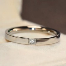 Elegant Plain Band 2mm Ring