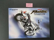 HONDA PHANTOM 150 CC MOTORCYCLE FOLDOUT BROCHURE 12 Pgs THAI 