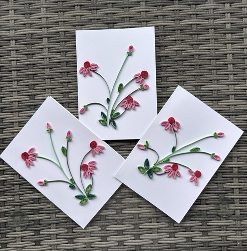 Handmade quilled paper - handmade, mini