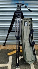 Miller Arrow HD with 2 stage Carbon Fibre tripod, off ground spreader, bag