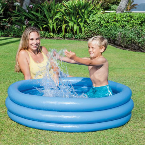 Three ring inflatable paddling - ring,