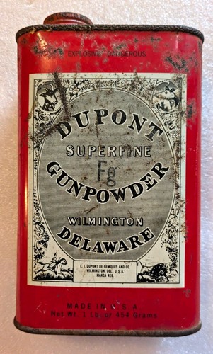 Dupont superfine gunpowder - fg,