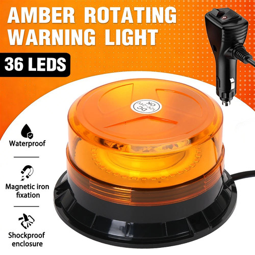 Led 24v magnetic amber - 12/24v,