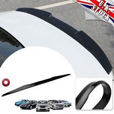 99CM Glossy Black Car Rear Roof Spoiler Lip Trunk Tail Wing Cover Trim Sticker M