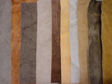 Soft pigskin suede 15cm x 10cm (6" x 4")  0.6-0.8mm - repair, patch, craft ZZ100