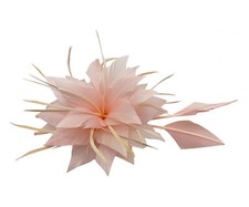 Small Flower Feather Hair Hat