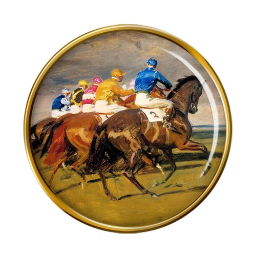 Horse racing the start pin - start,