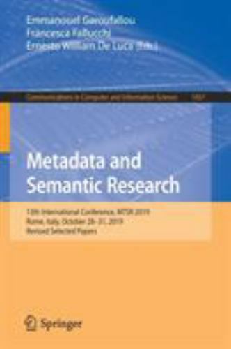 Metadata and semantic - and, research