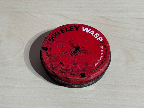 Vintage tin eley - vintage, pellets