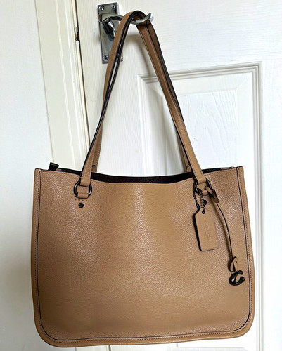 Coach leather large tote bag - coach,