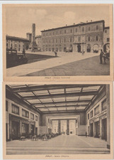 2 OLD POSTCARDS OF IMOLA -