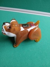 Langham Glass Bulldog Hand Made In England