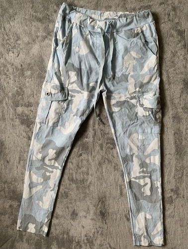 Ladies camouflage cargo - camouflage,