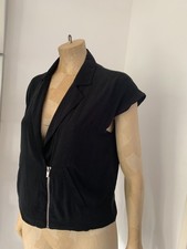 Zara Sleeveless Zip Front Wrap