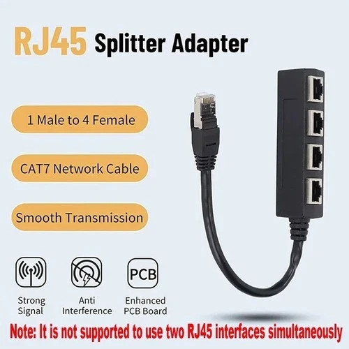 Rj45 splitter adapter - adapter, 1