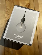 Muuto E27 Pendant Lamp Light With Bulb - Dark Grey