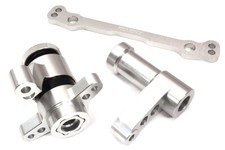 Silver Steering Bellcrank Set