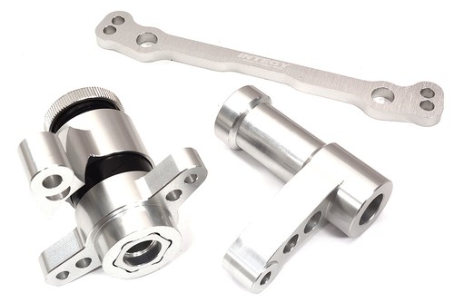 Silver steering bellcrank set - steering,