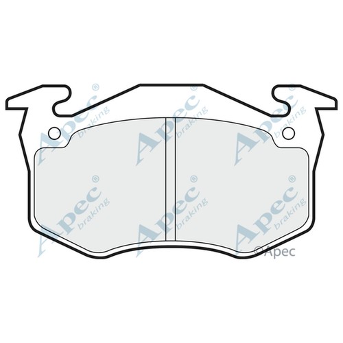 Brake pads set for peugeot - peugeot, 205