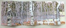 BILLY CHILDISH Large LIMITED ART PRINT BOOK COVER Pink forest