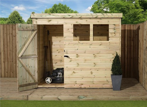 Empire 1500 pent garden - garden, shed