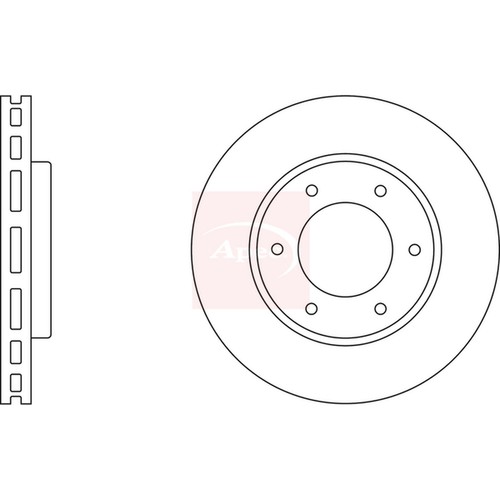 Brake discs vented for - brake,